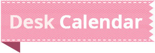 calendar printing info title